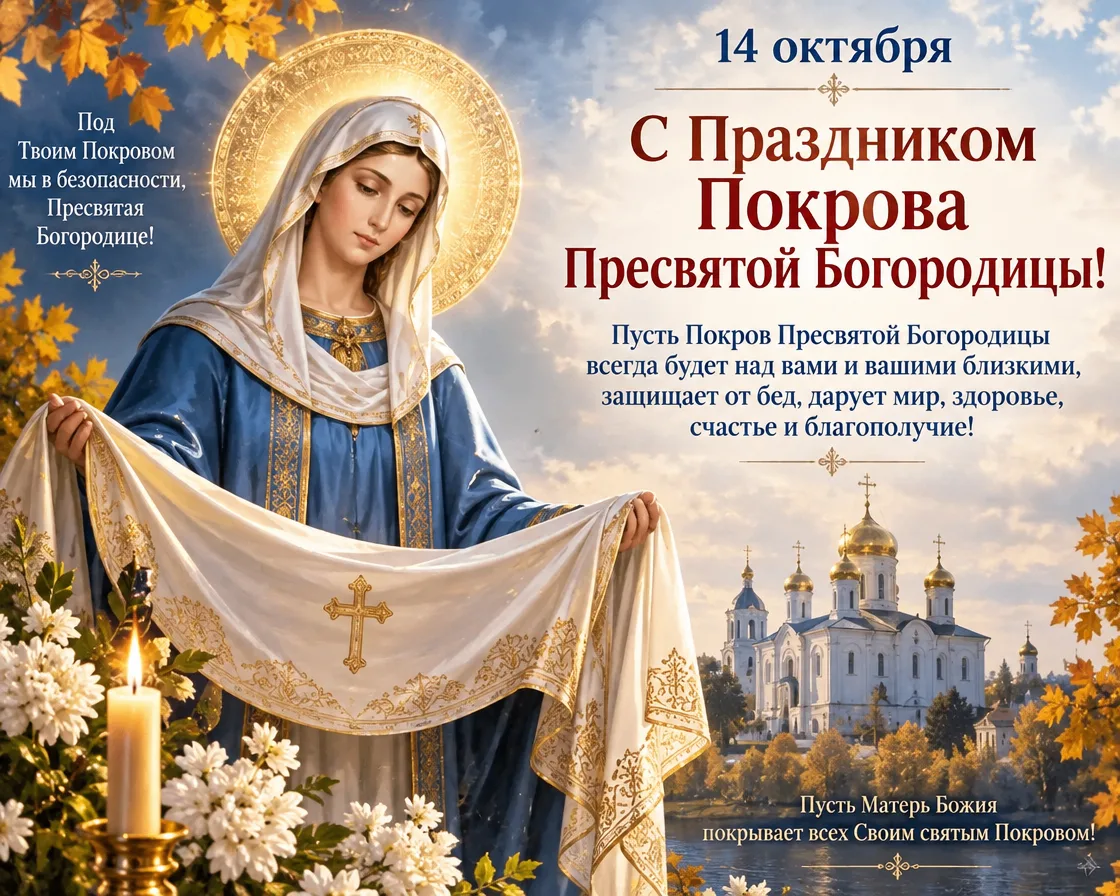 🌾 Покров Пресвятой Богородицы — один из самых любимых и почитаемых праздников в правос...