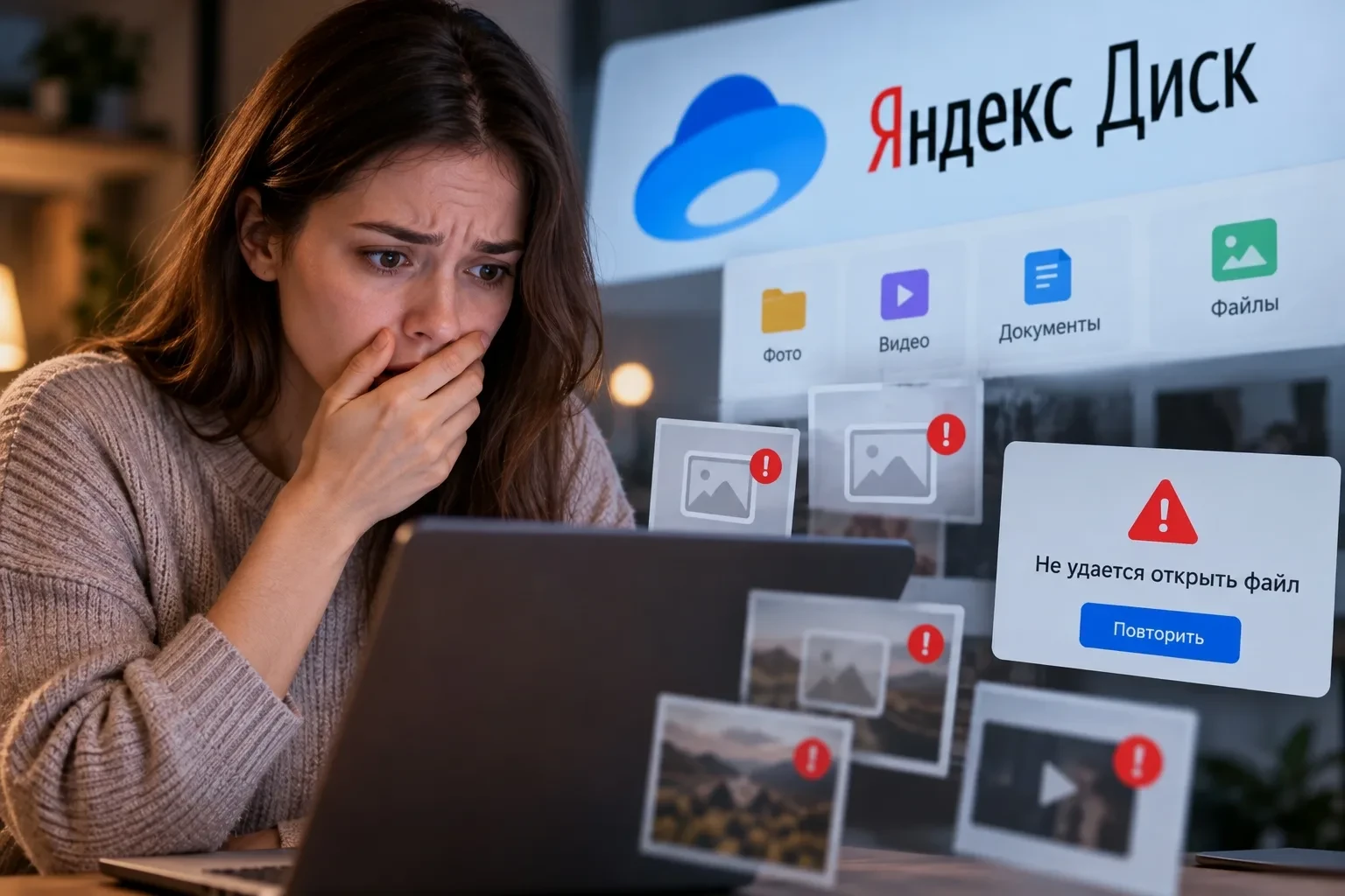 ⚠ «Яндекс Диск» сбоит: пользователи не находят свои файлы