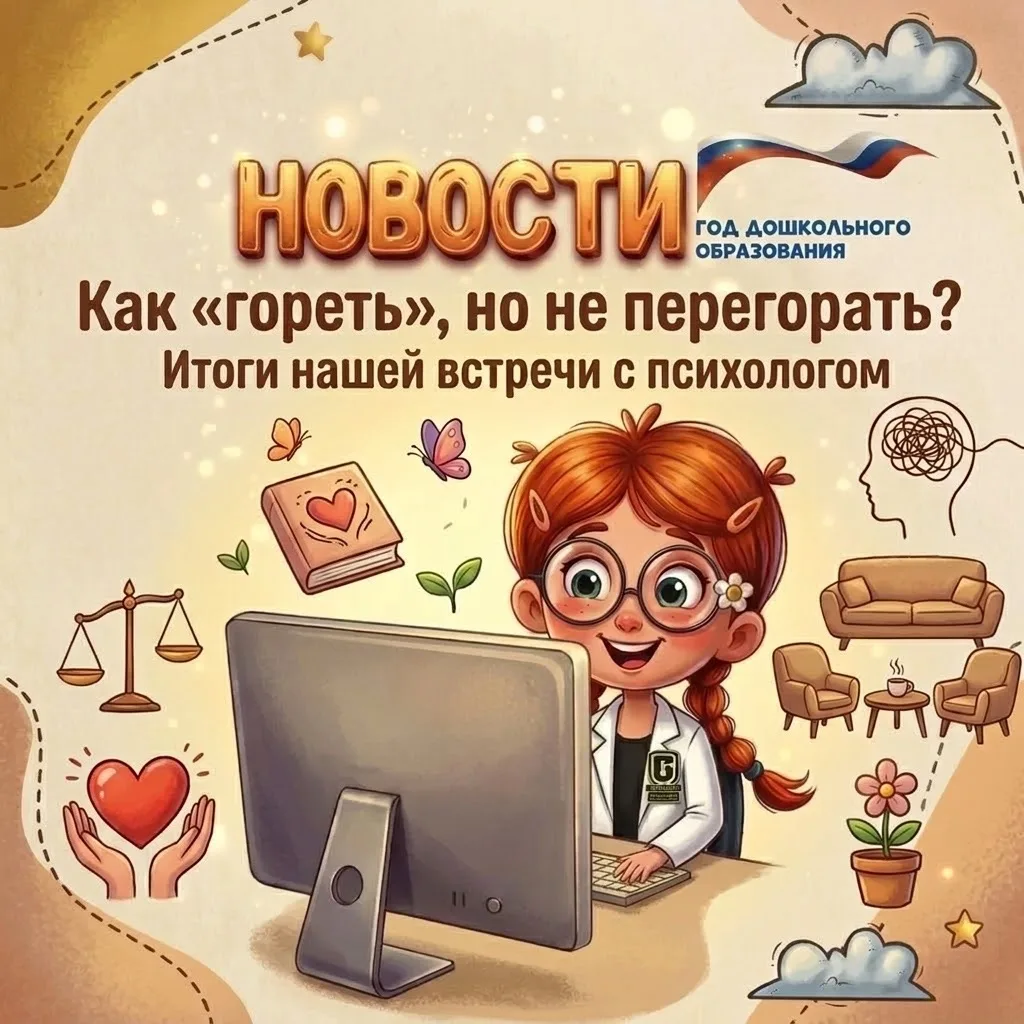 🔊 Как «гореть», но не перегорать? 🔥 Итоги нашей встречи с психологом.