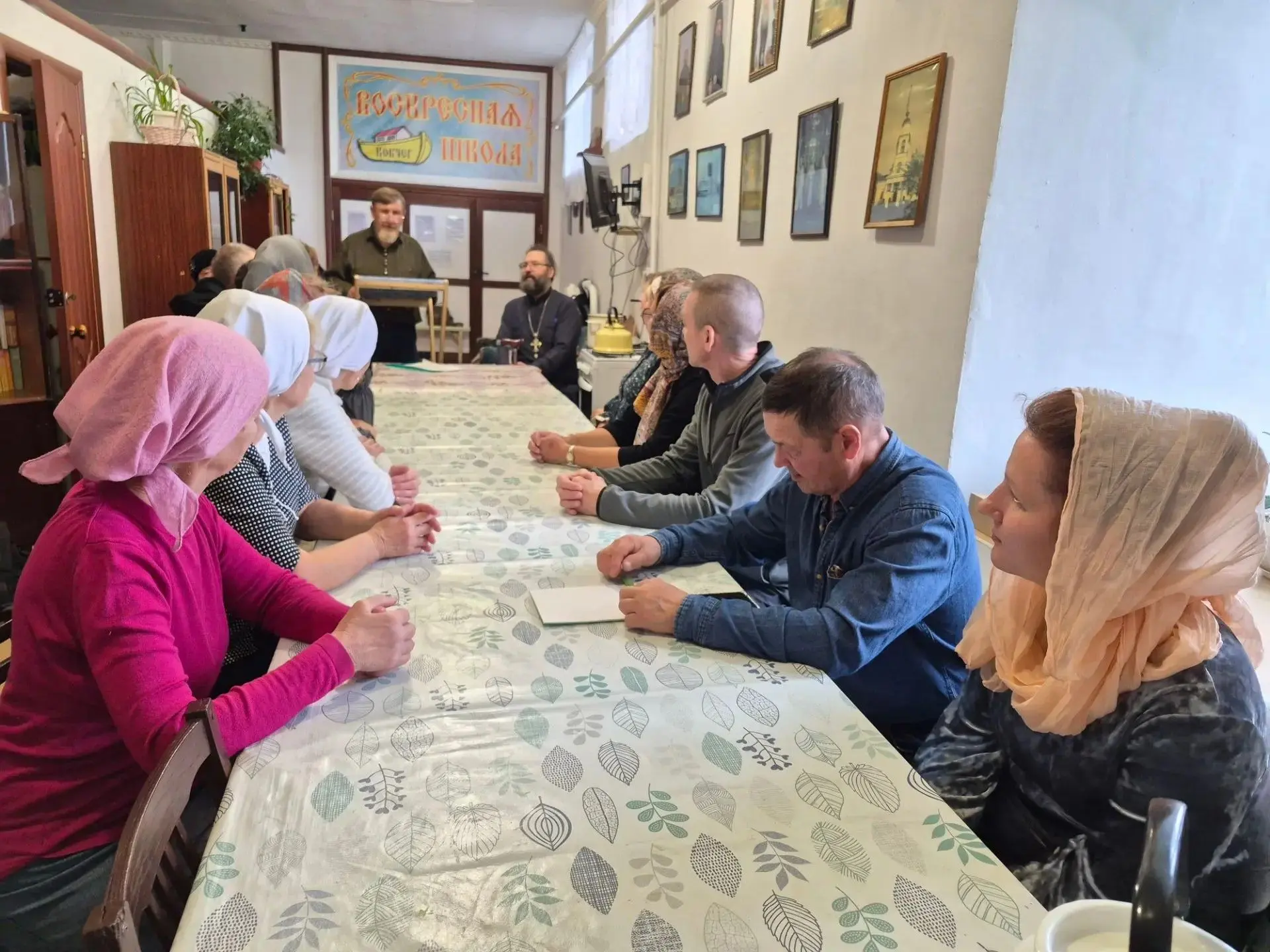 11 октября при храме в честь Преображения Господня г. Александровска начались занятия п...