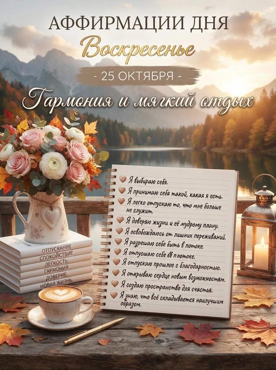 🔥 Аффирмации дня