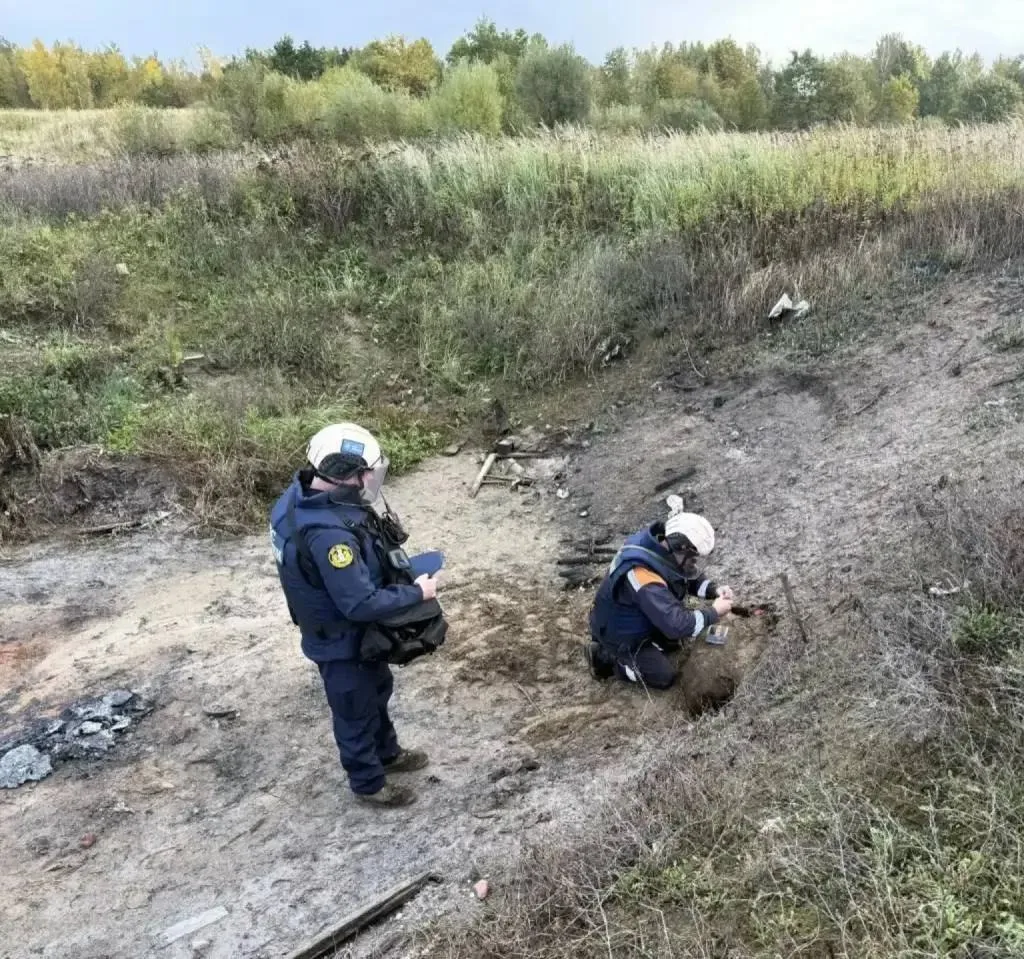 В Балтийске на участке нашли авиабомбу весом 100 кг