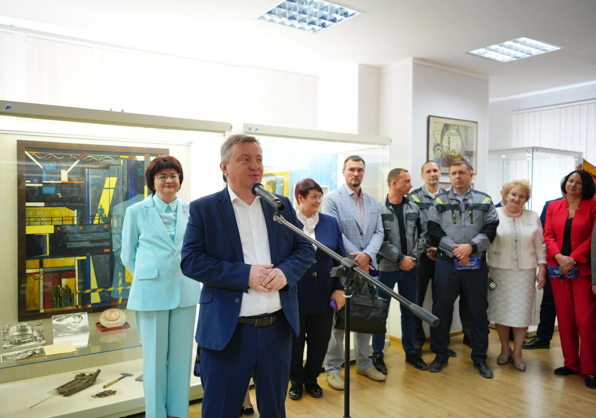 Торжественное открытие юбилейного выставочного проекта «Атоммаш: 50 лет созидания»