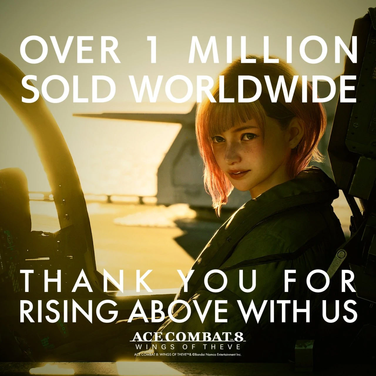 Продажи Ace Combat 8: Wings of Theve достигли более 1 млн копий