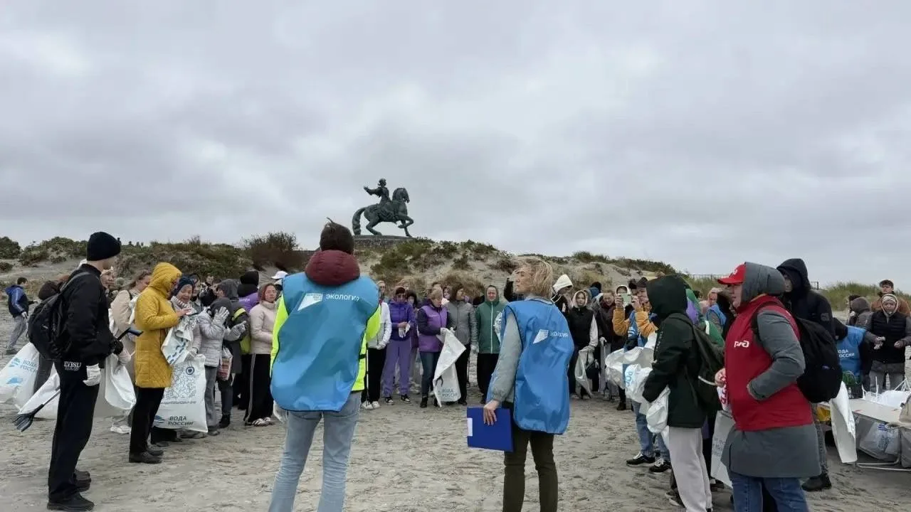 🌊 Сегодня в Балтийске прошла последняя в этом сезоне акция «Вода России». Совместили е...