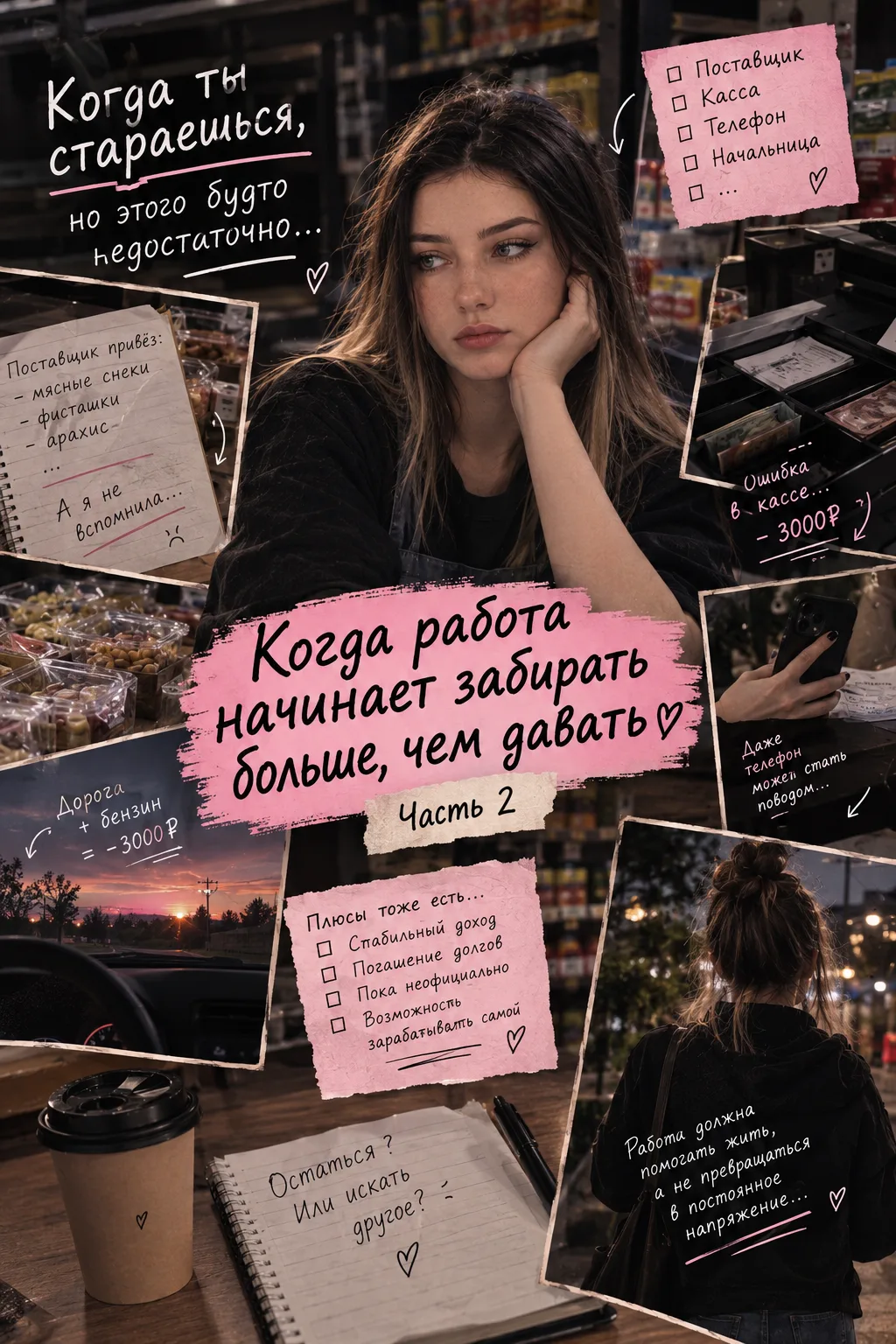 Часть 11 🖤 Когда ты стараешься, но этого будто недостаточно. (Пост 2)