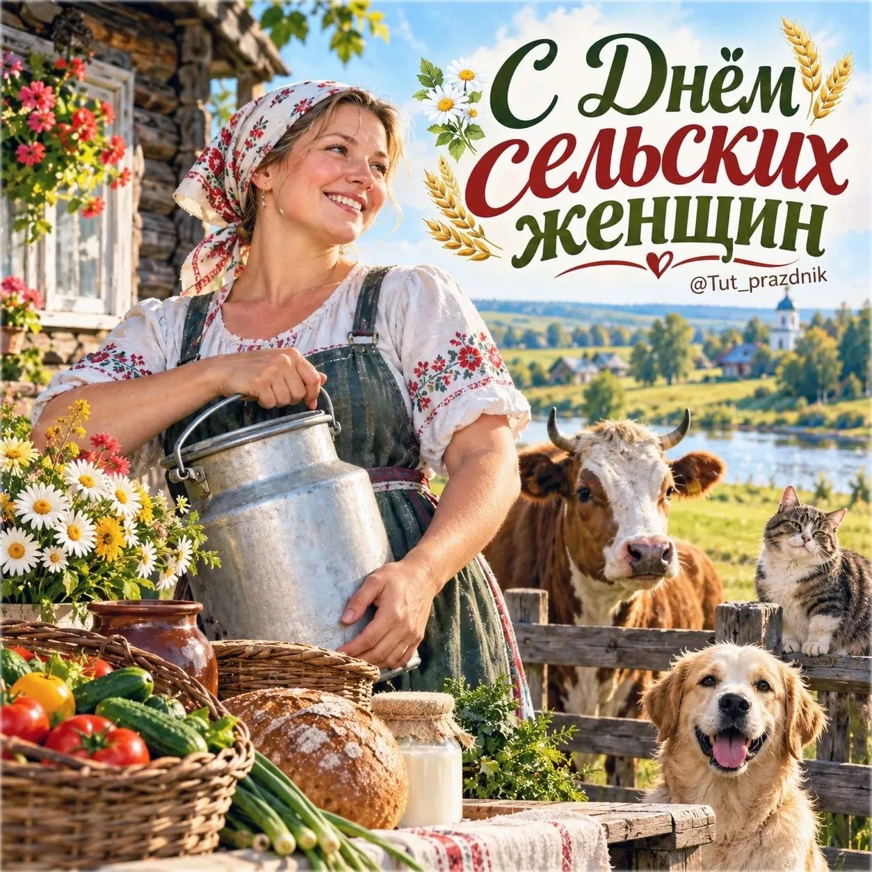 👩‍🌾 15 октября — Международный день сельских женщин 🌾