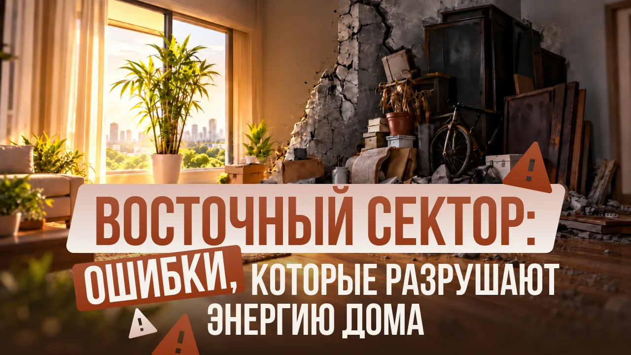Восточный сектор: ошибки, которые разрушают энергию дома