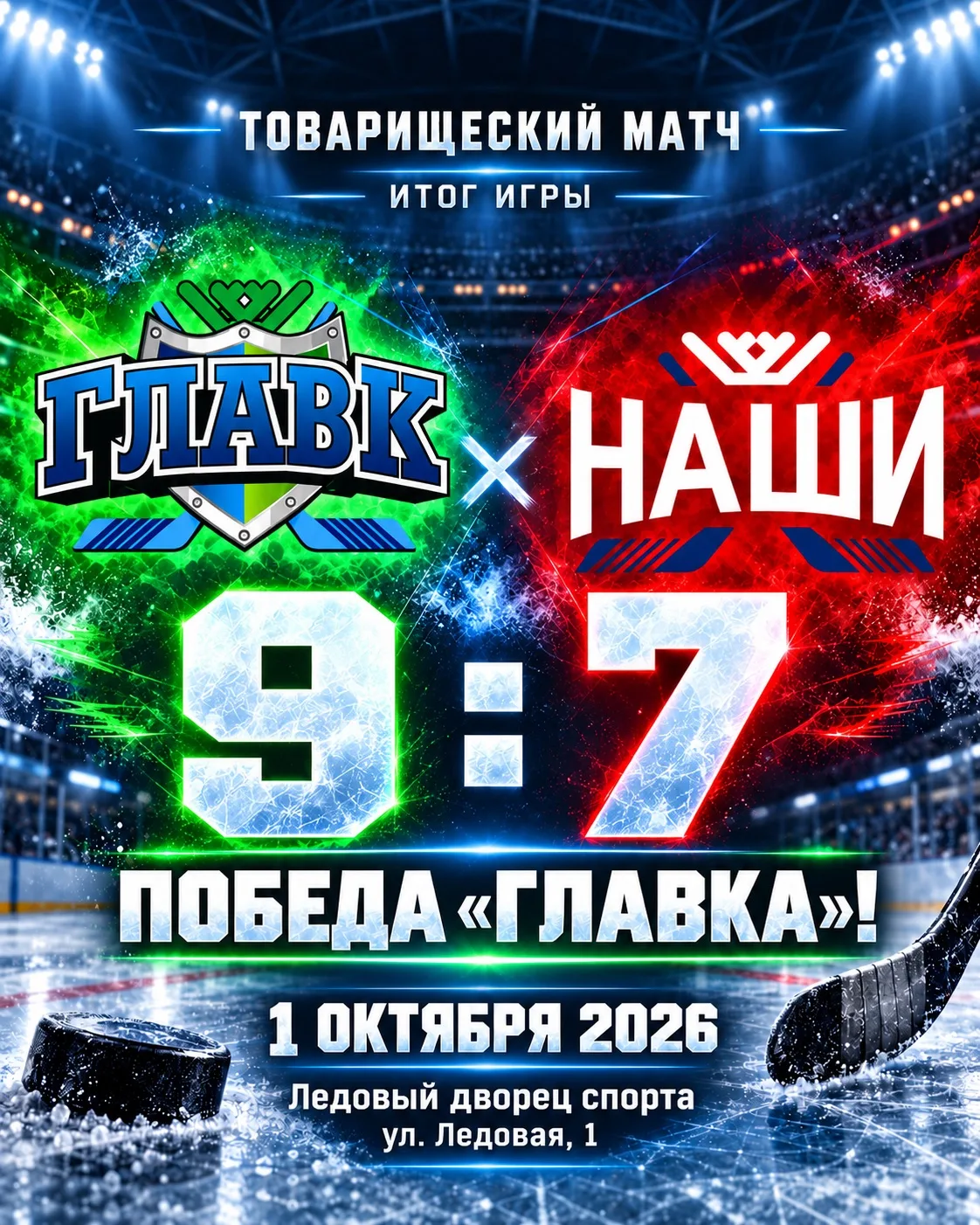 Сегодня свой сезон открыл. Спасибо родной команде и команде «Главк» за игру!