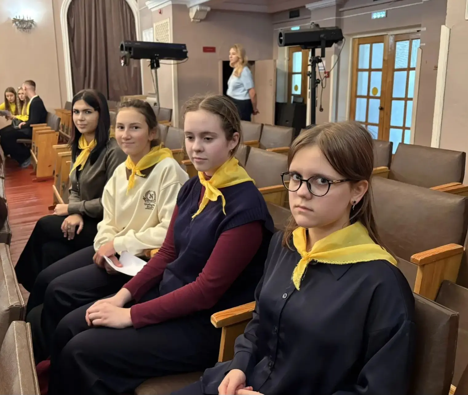 🎈Про Первых🎈Активисты Движения Первых приняли участие в интеллектуальном квизе «Дважд...
