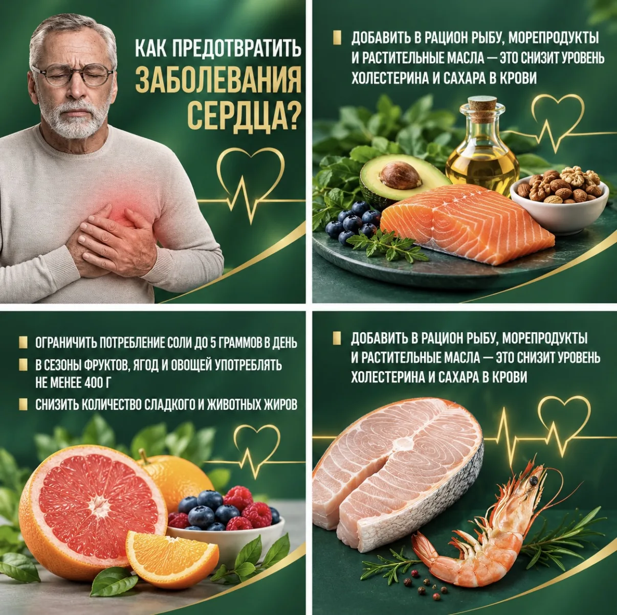 28 сентября — 4 октября Неделя ответственного отношения к сердцу 🫀