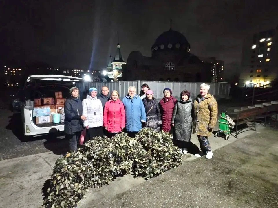 Успенским приходом на Затулинском жилмассиве отправлен гуманитарный груз в зону специал...