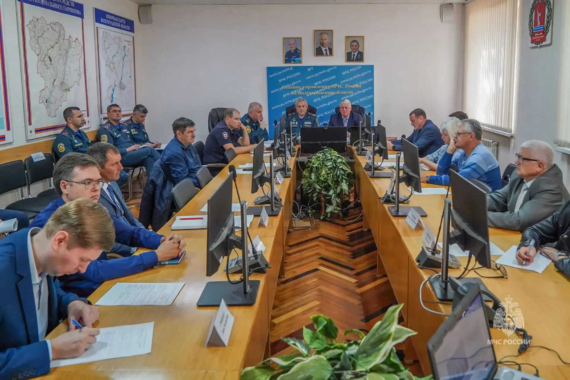 🚨 В Волгоградской области завершилась Всероссийская штабная тренировка по гражданской ...
