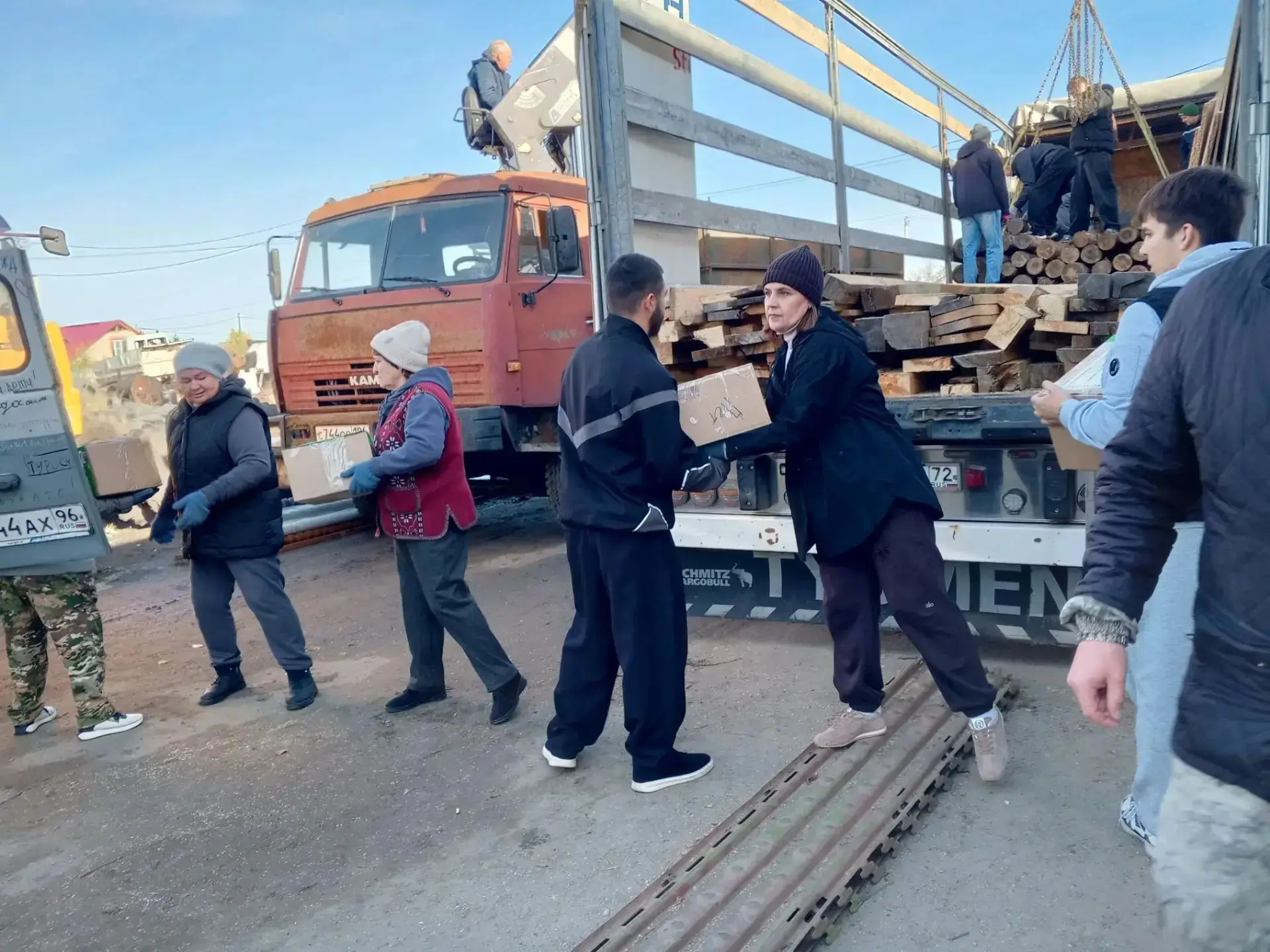 Своих не бросаем! 🚚🇷🇺