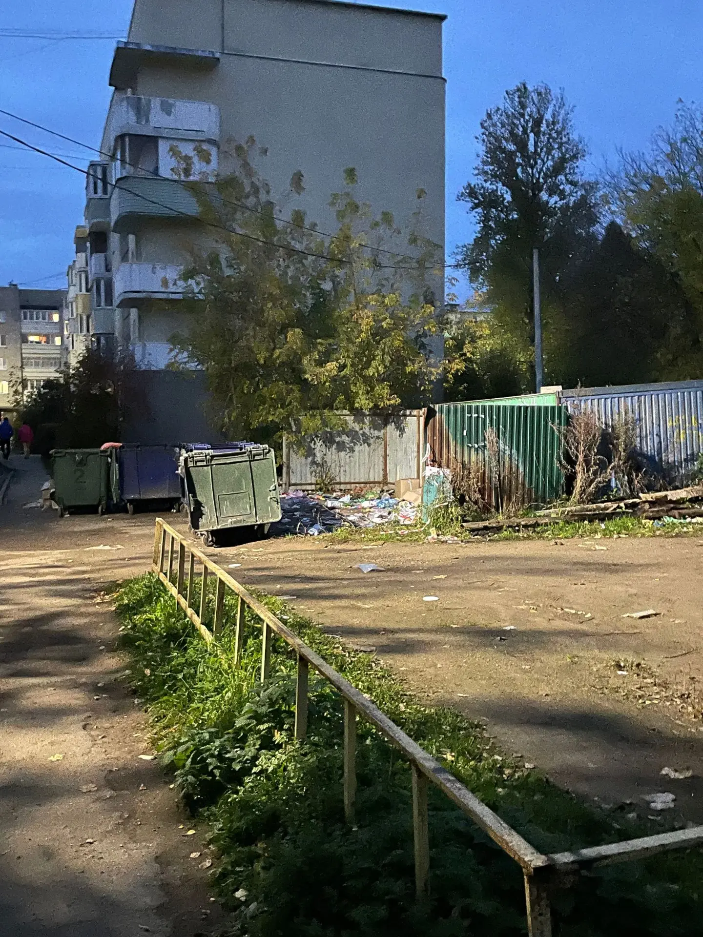 Очень «хорошо» убирают мусорку между Менделеева 6 и 6а. Куда можно обратиться, вонь стр...