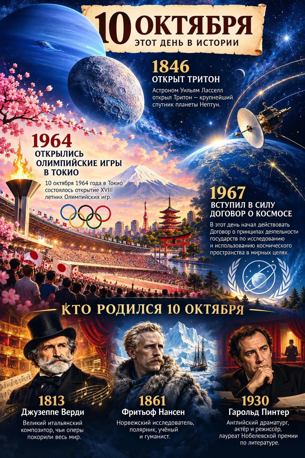 📜 ЭТОТ ДЕНЬ В ИСТОРИИ — 10 ОКТЯБРЯ