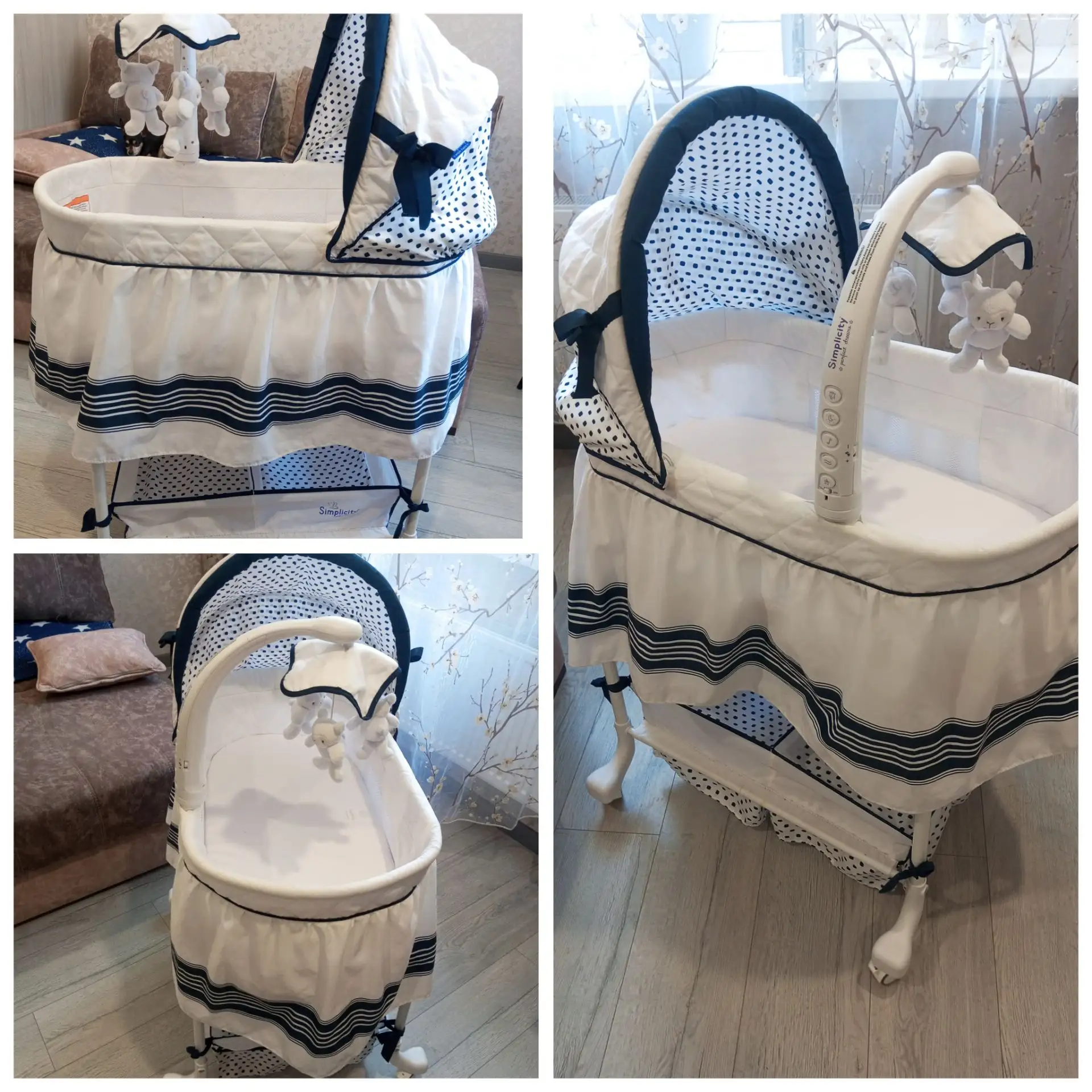 Люлька детская, поёт, играет, качает👼. В очень хорошем состоянии👌. Цена  3000. тел. 8...
