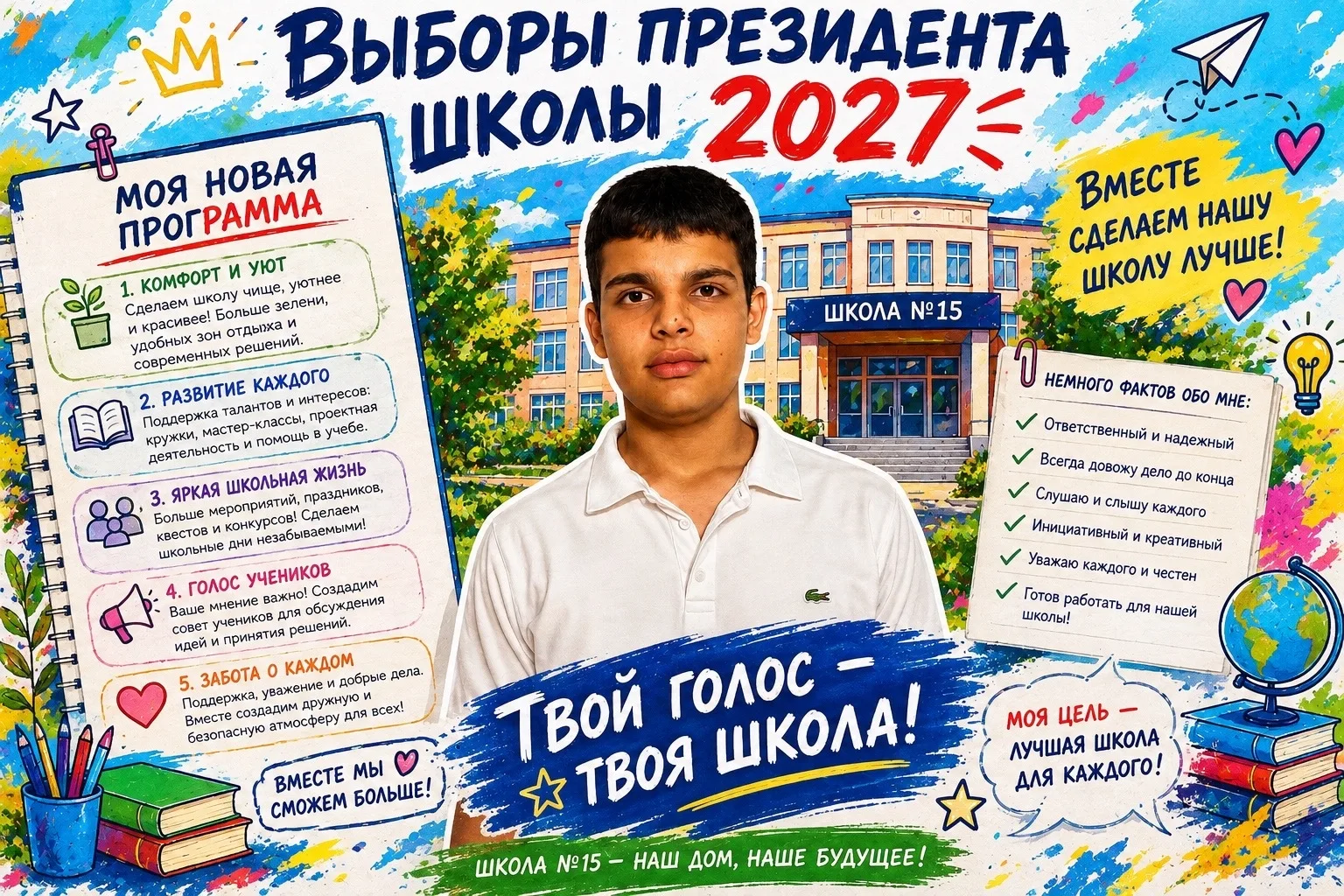 🔥 ВЫБОРЫ ПРЕЗИДЕНТА ШКОЛЫ 2026 — ПРОДОЛЖАЕМ ЗНАКОМИТЬСЯ С КАНДИДАТАМИ!🔥