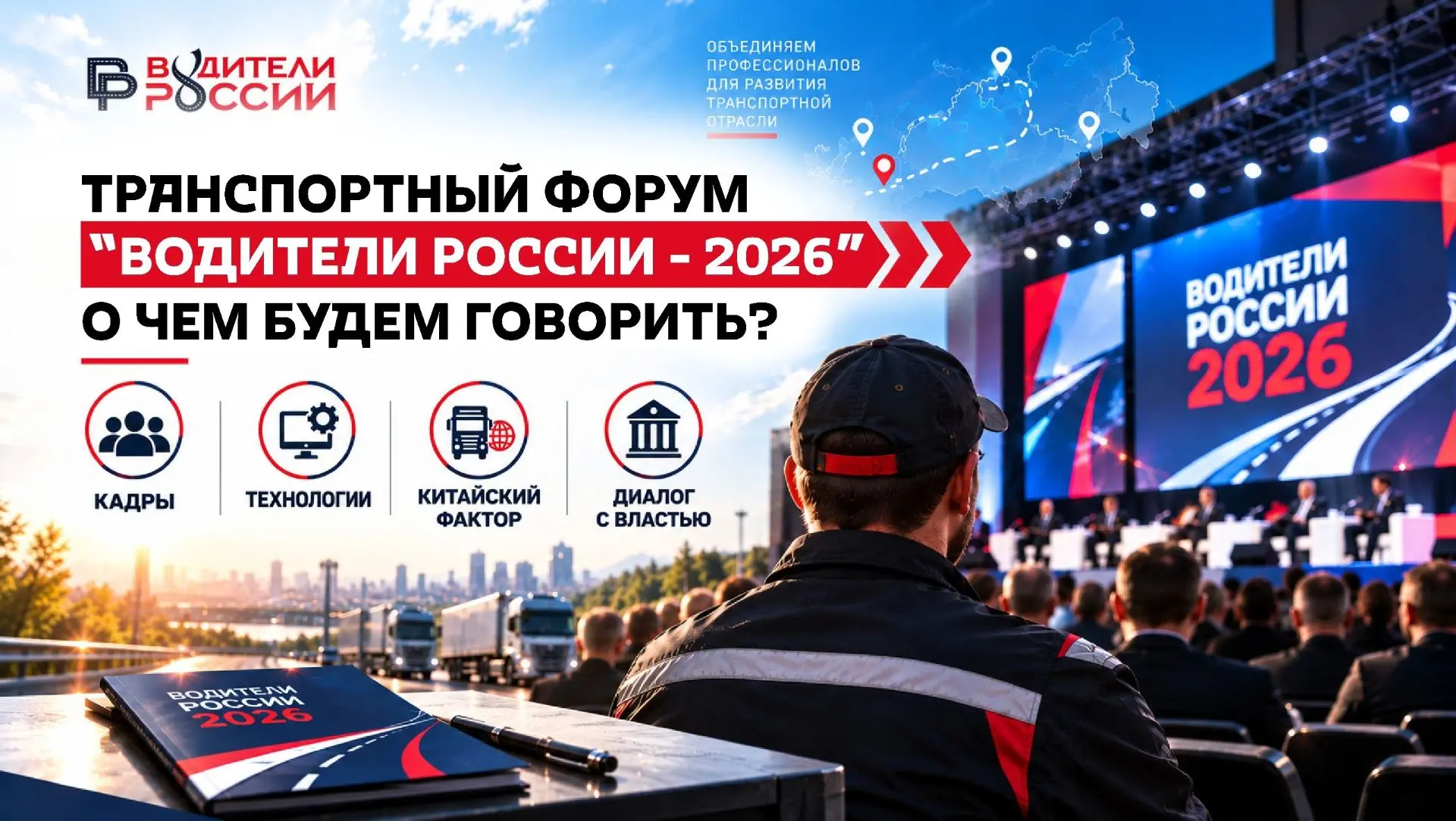 🚛 Транспортный форум «Водители России — 2026»: о чём будем говорить?