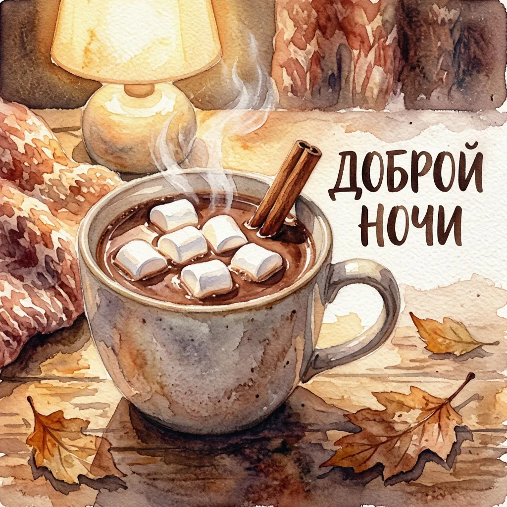 Наступило время выдохнуть, укутаться в плед и позволить себе просто побыть в тишине.