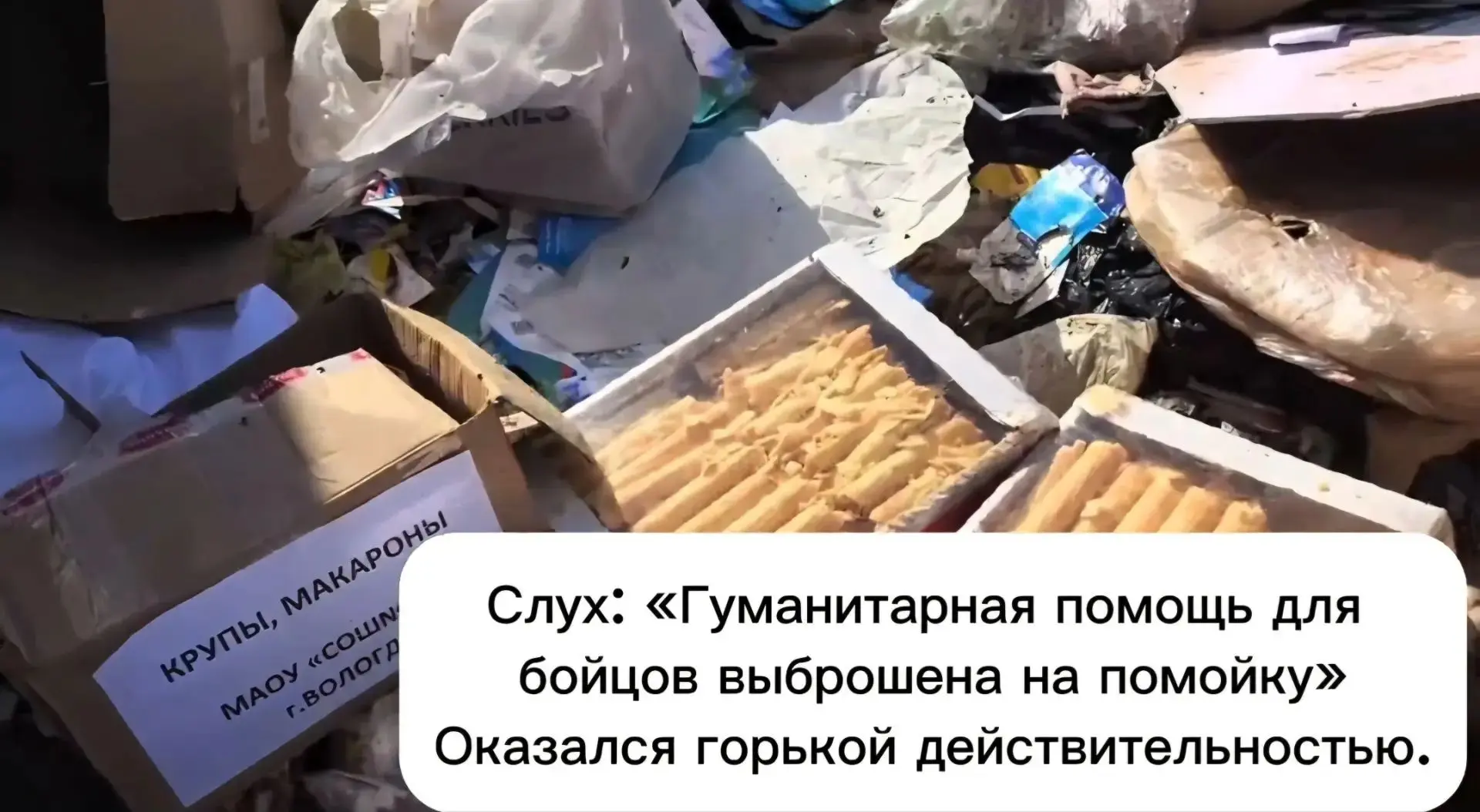 Судьба выброшенной гуманитарки для участников СВО: в мэрии отчитались о наказании виновных