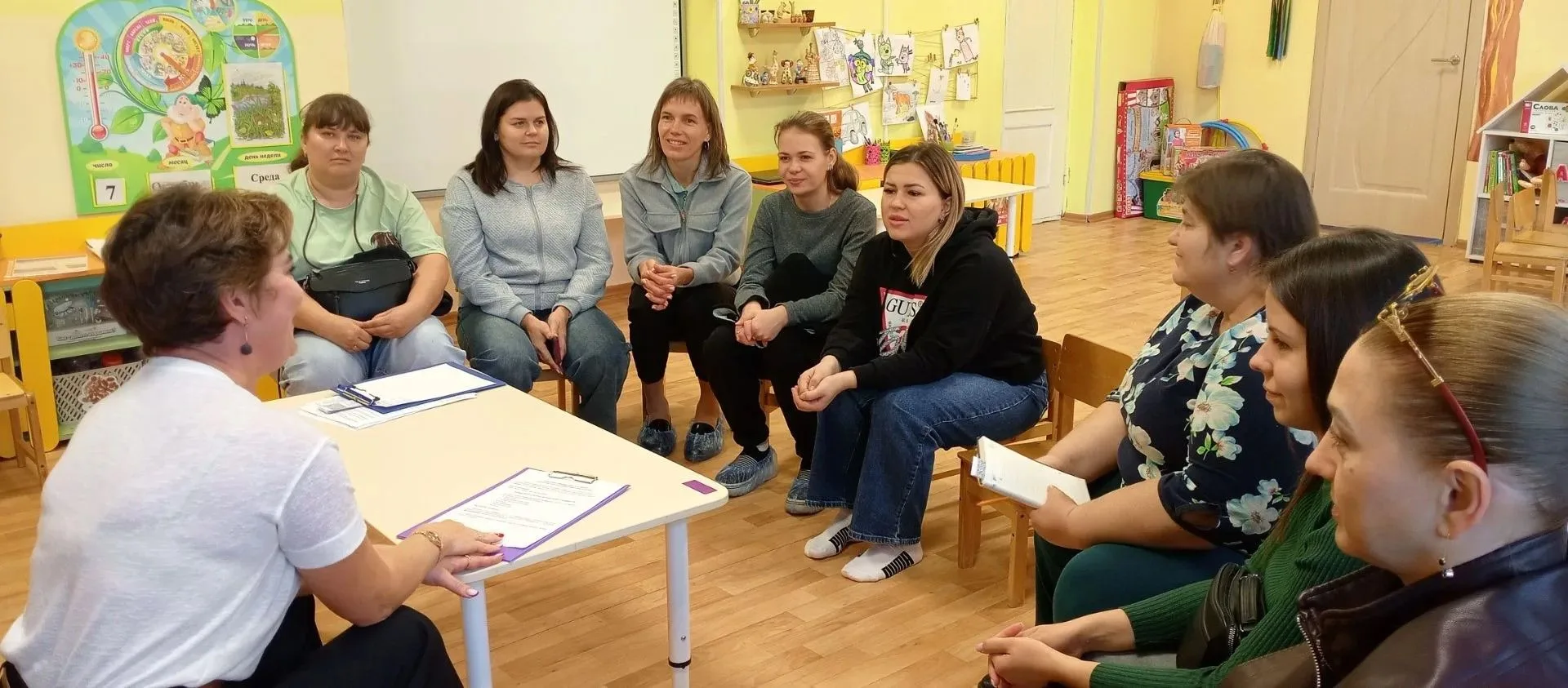 Во всех группах нашего ДОУ прошли родительские собрания . Очень приятно, что   было сто...