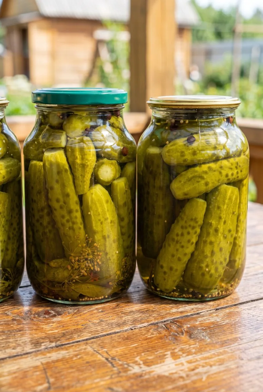 Порой открою банку к ужину, и простая картошка уже кажется полноценным угощением. Огурч...