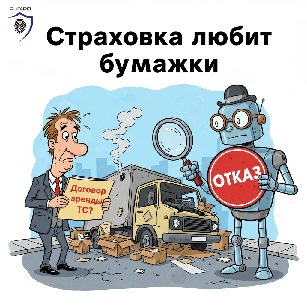 🚛 Страховка любит бумажки. Особенно когда груз пострадал
