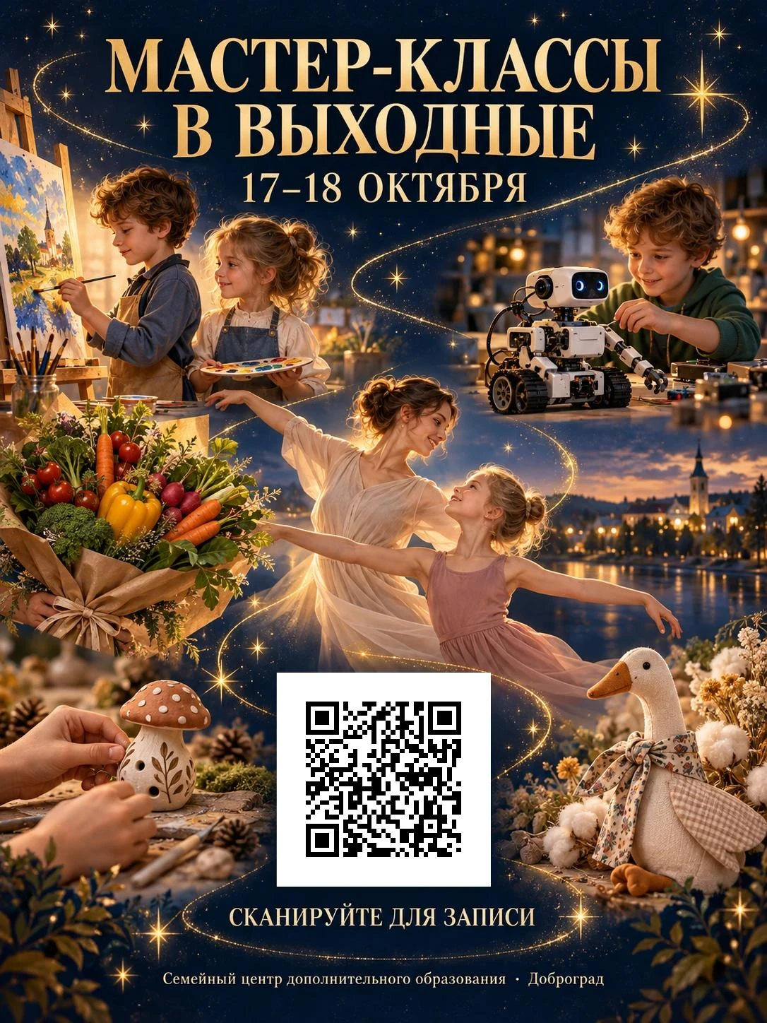 🎨 Творческие выходные в Доброграде