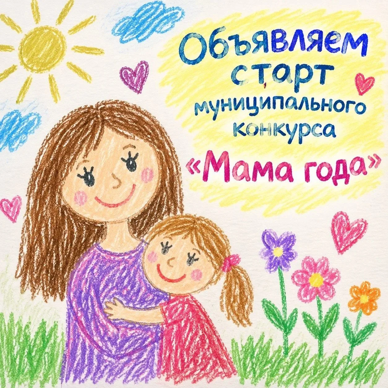 Объявляем старт муниципального конкурса «Мама года»!