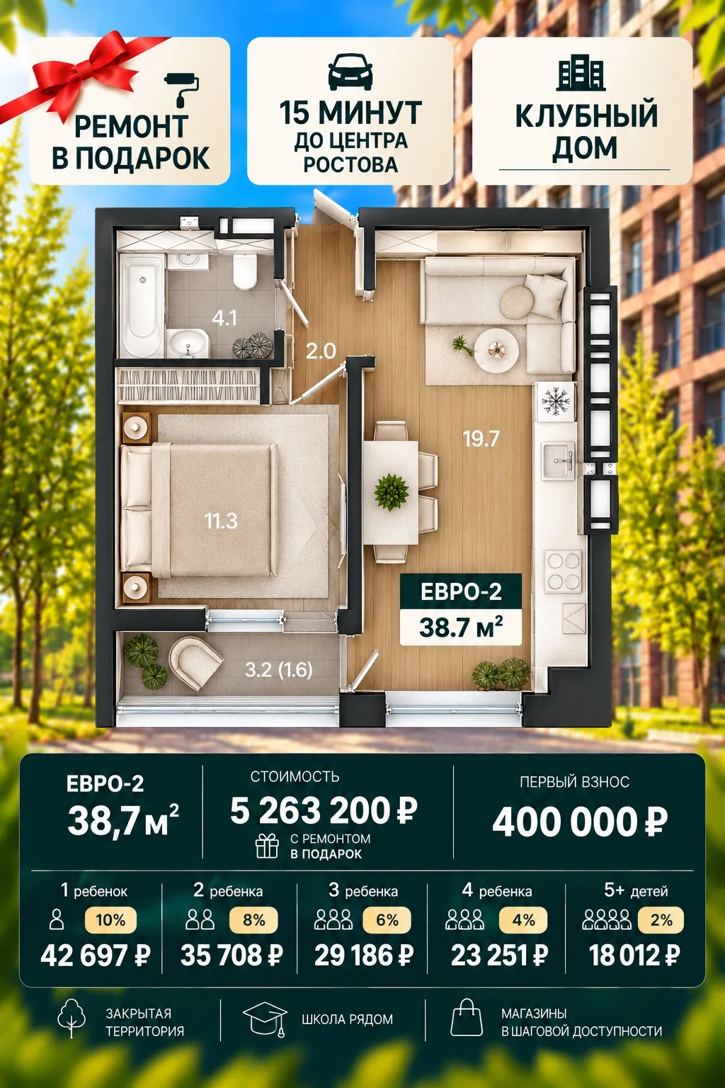 🔥  направляю вам самые актуальные и востребованные планировки!🏡 Батайск
