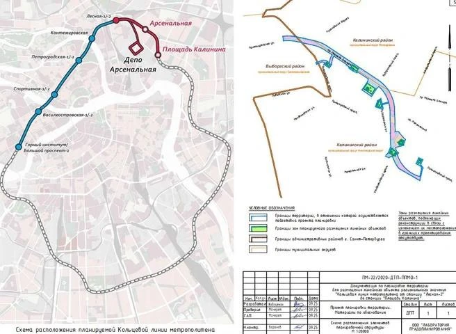 кольцевая в Петербурге