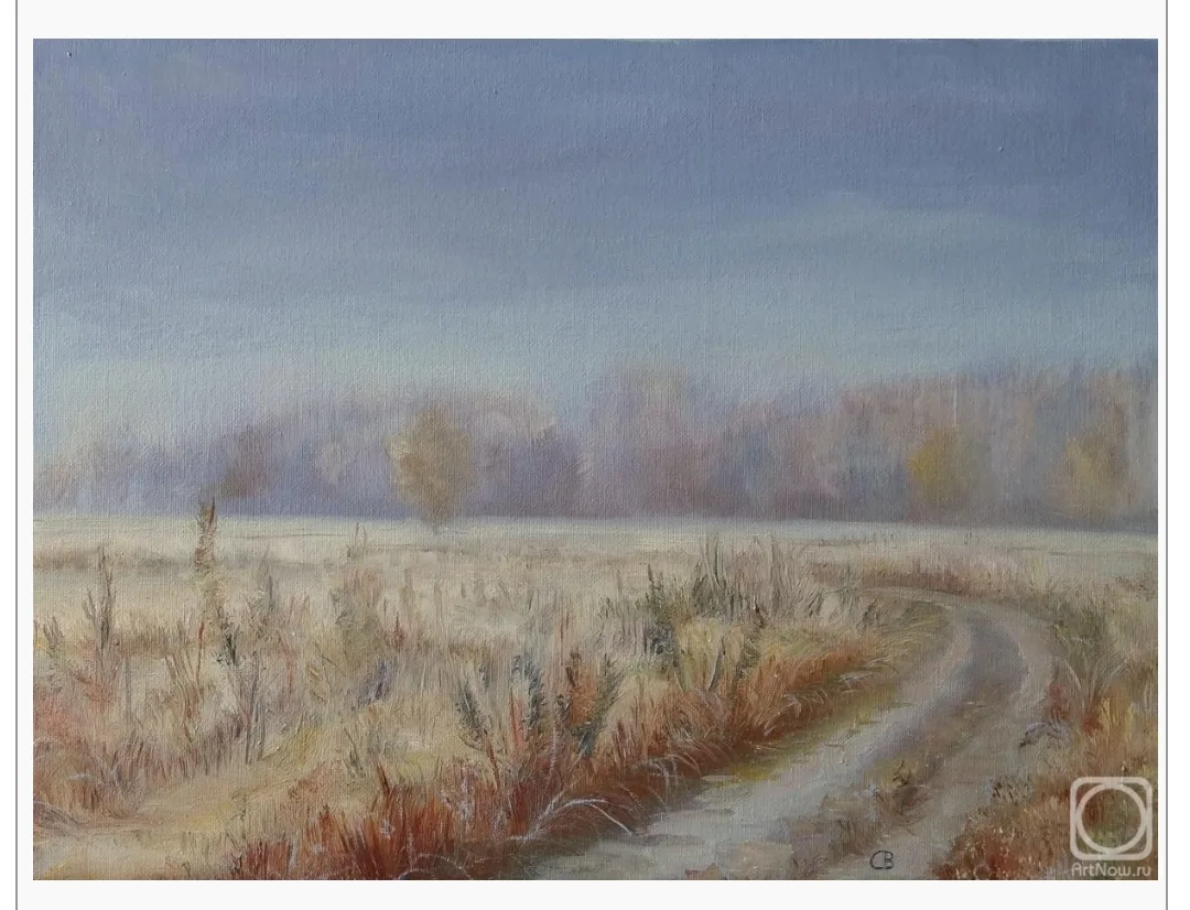 Разумова Светлана, Первый заморозок, 2015. Доброе утро☀ 🌝⏰