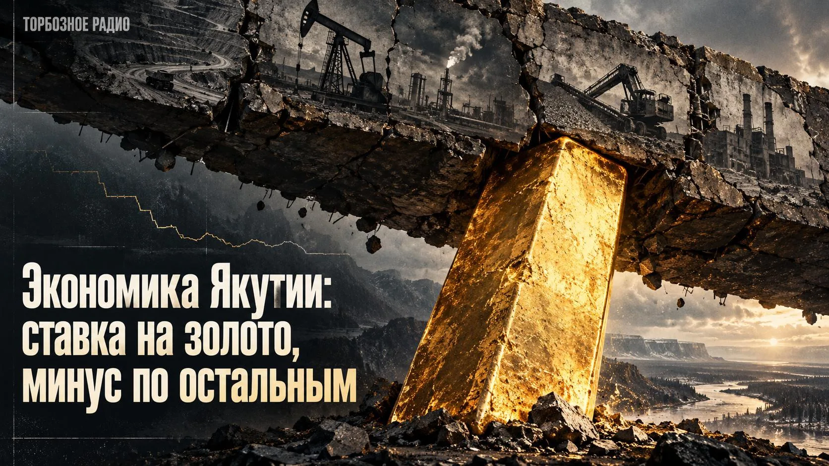 Экономика Якутии: ставка на золото, минус по остальным