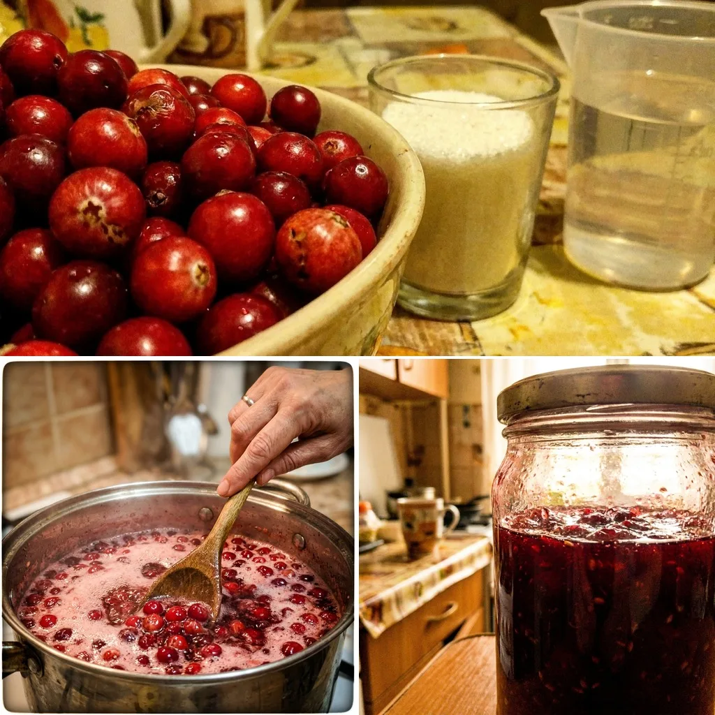 🔴 ВАРЕНЬЕ ИЗ КЛЮКВЫ