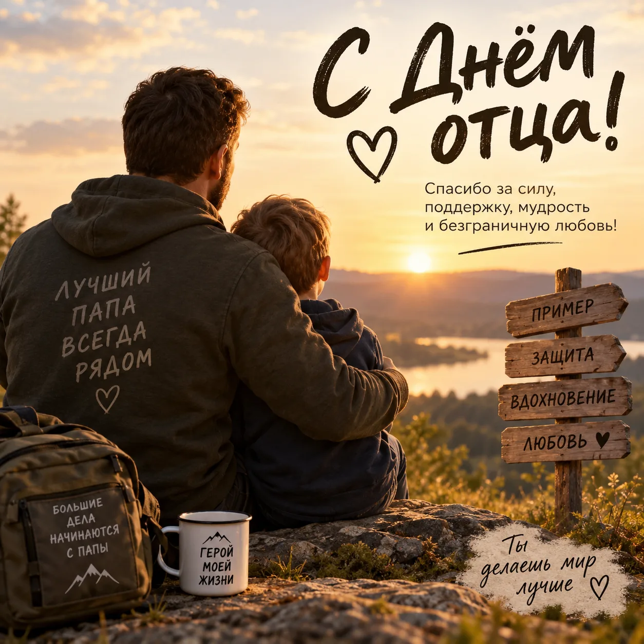 День отца В России все большую популярность набирает праздник, посвящённый нашим папам....
