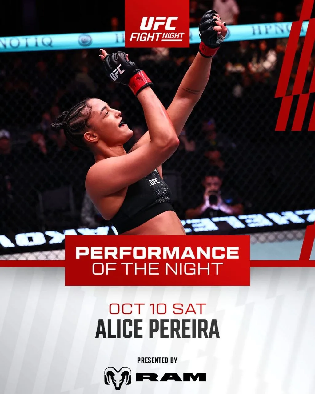 💰 Выступление вечера на #UFCVegas122
