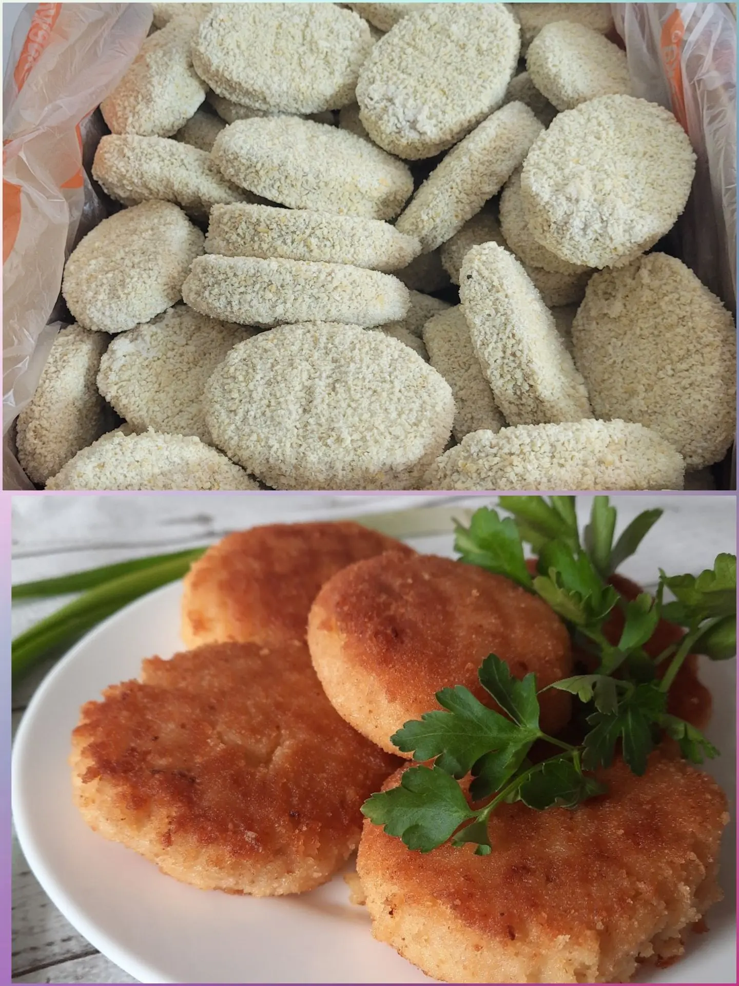 Котлеты кальмаровые