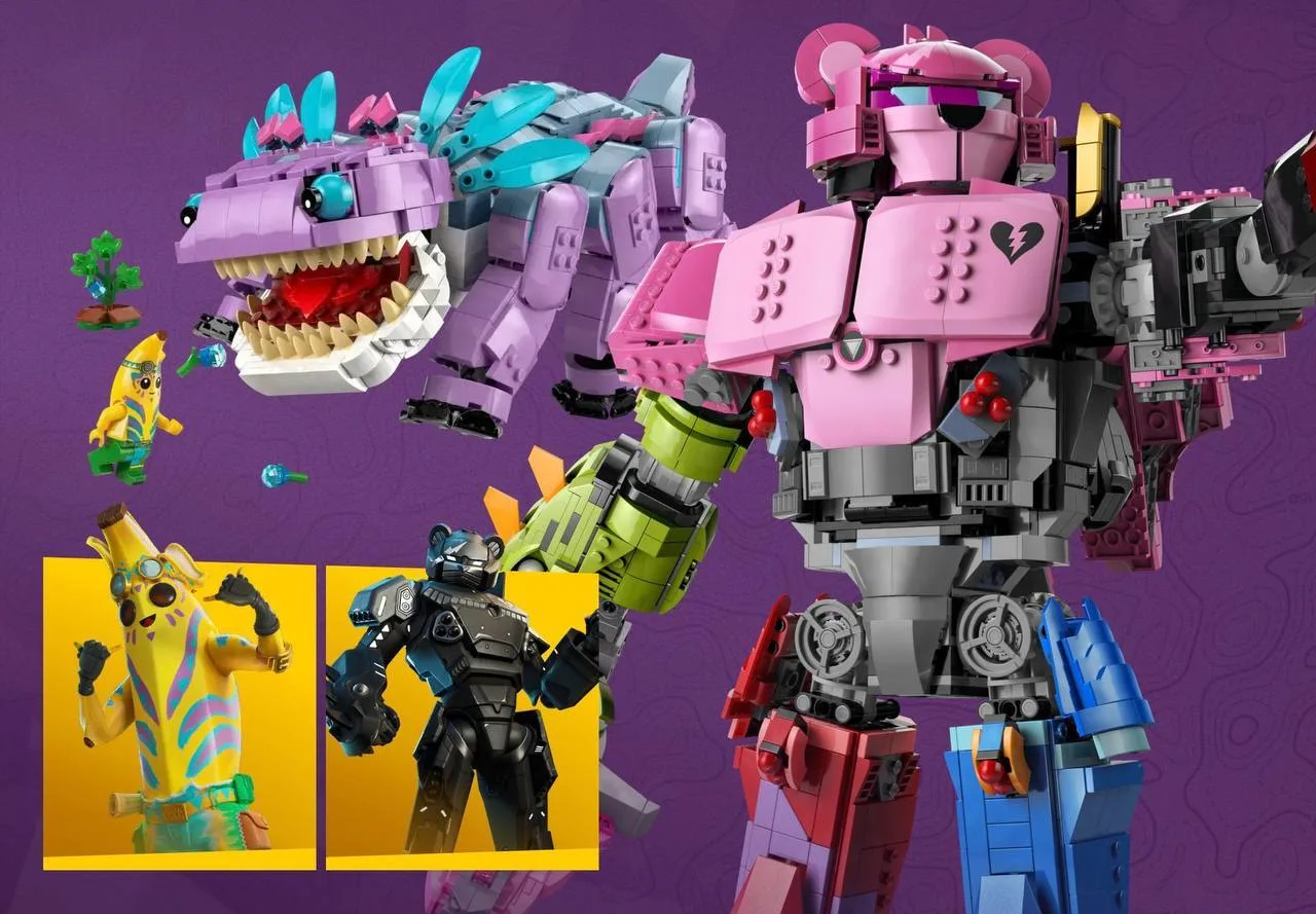 Конструкторы LEGO х Fortnite (речь о реальном конструкторе) вышедшие в 2025 году - убер...