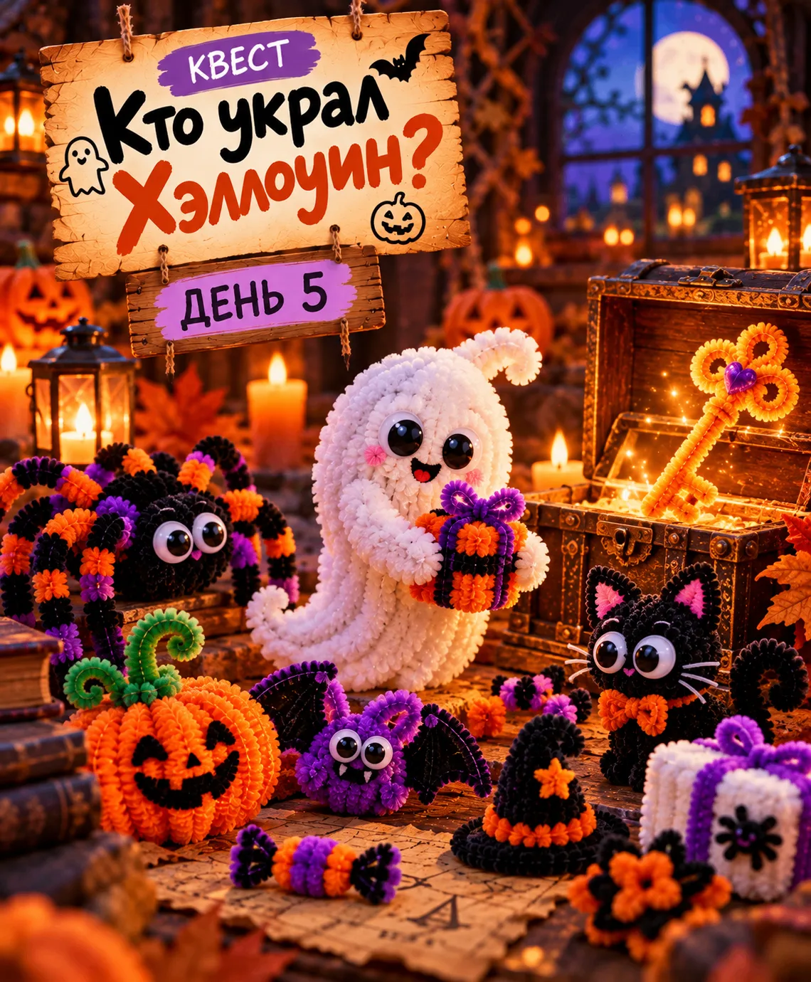 👻 ДЕНЬ 5. ТАЙНА РАСКРЫТА!