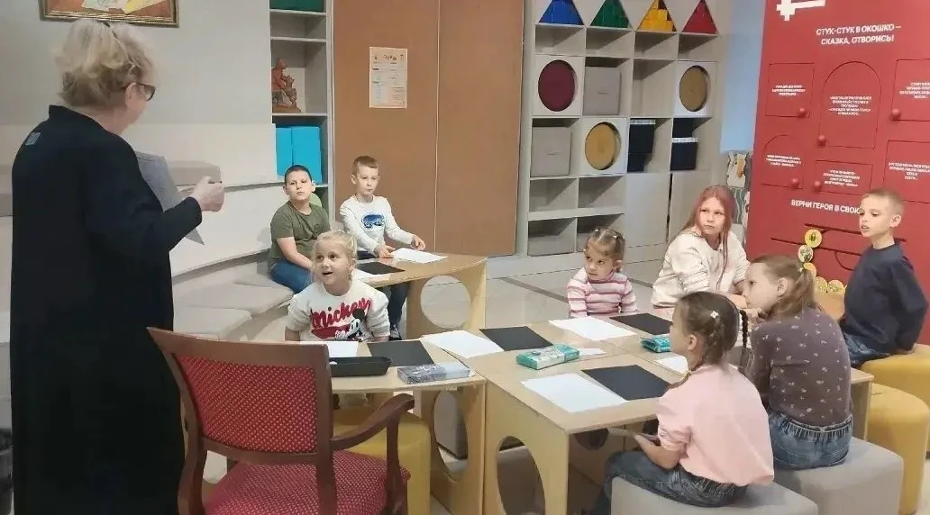 В детском культурно-просветительском центре «ОКНО» Белгородского художественного музея ...