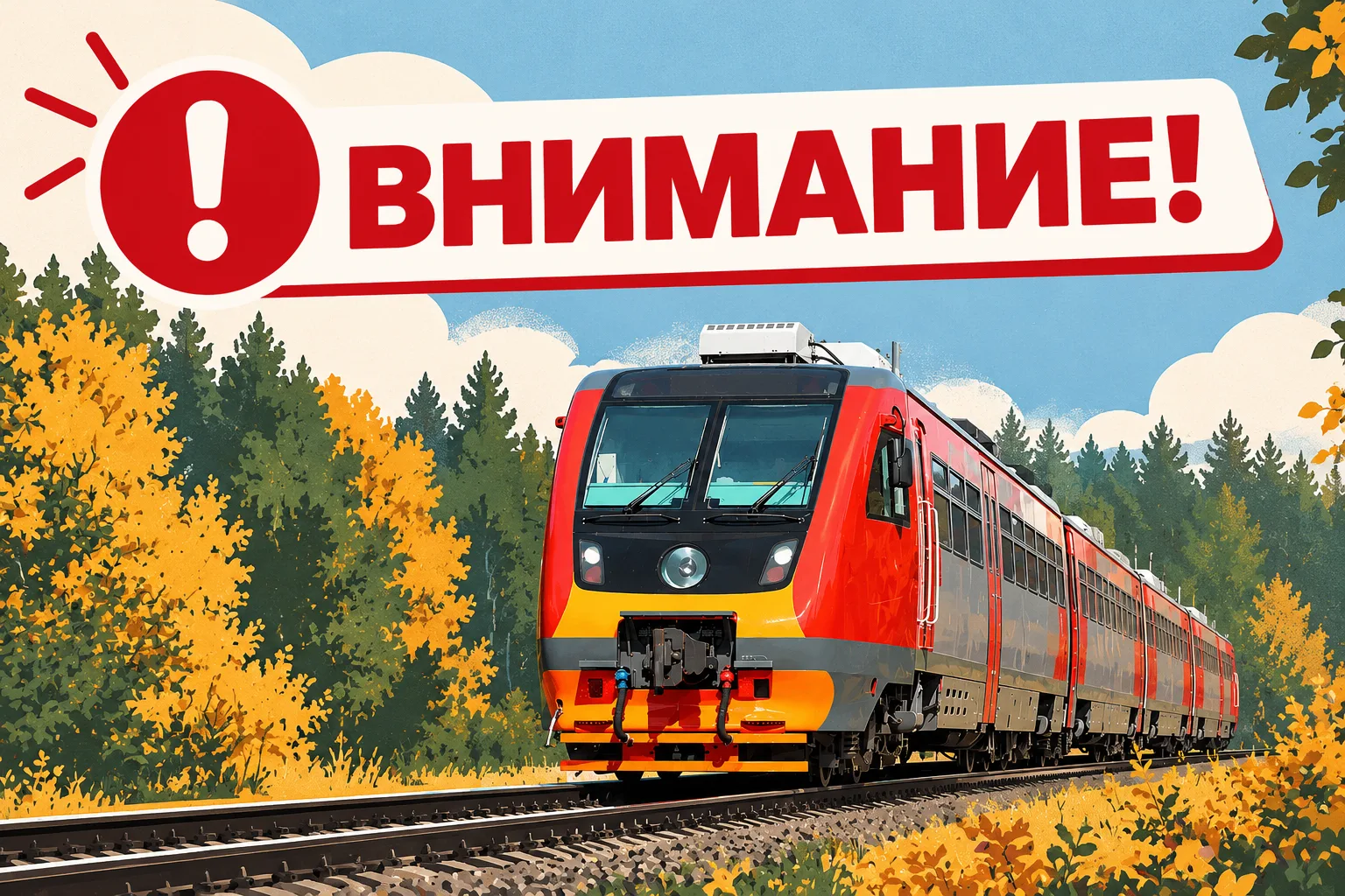 С 25 октября изменяется нумерация пригородных поездов Тамбов — Кирсанов — Тамбов