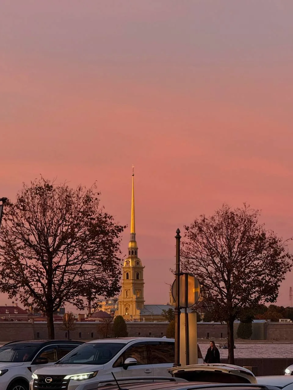 🌇 Закатная нежность Санкт-Петербурга