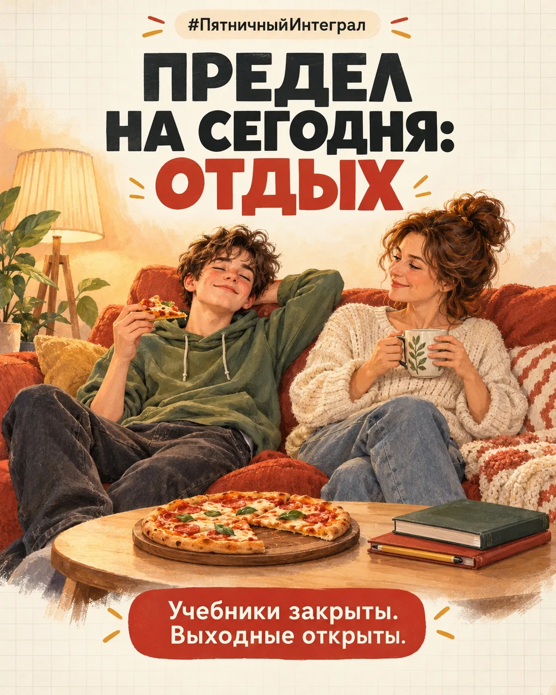 🍕 Рубрика: #ПятничныйИнтеграл