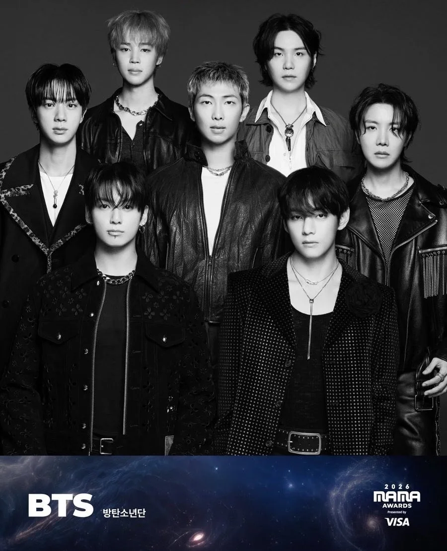 BTS номинированы в категории Выбор фанатов (мужчины) на премии MAMA Awards.