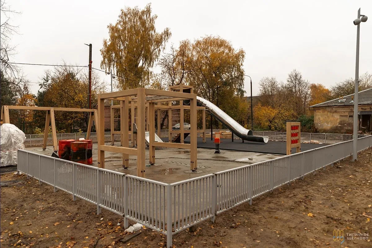 🌳 Новый сквер в поселке Краснознаменский