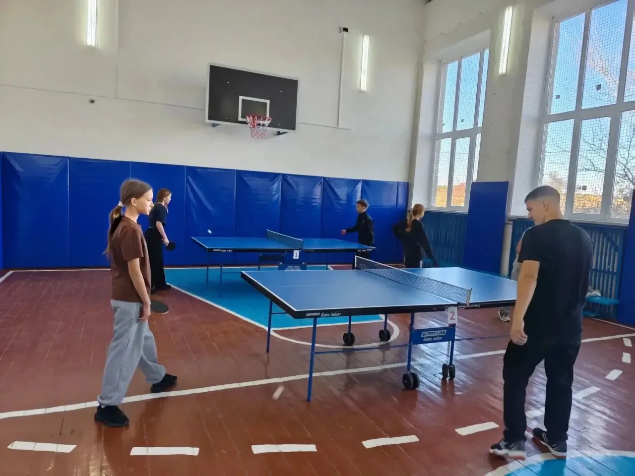 🎉Товарищеская встреча по настольному теннису! 🎉