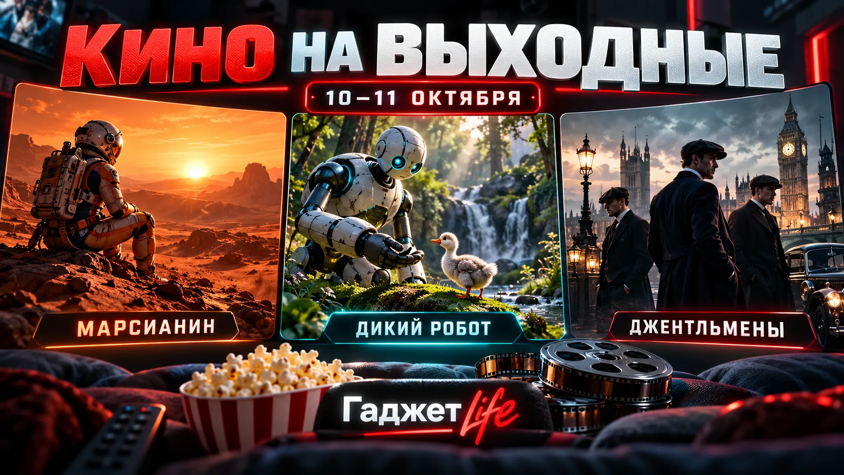 🍿 ПЯТНИЦА! ЧТО СМОТРИМ НА ВЫХОДНЫХ?