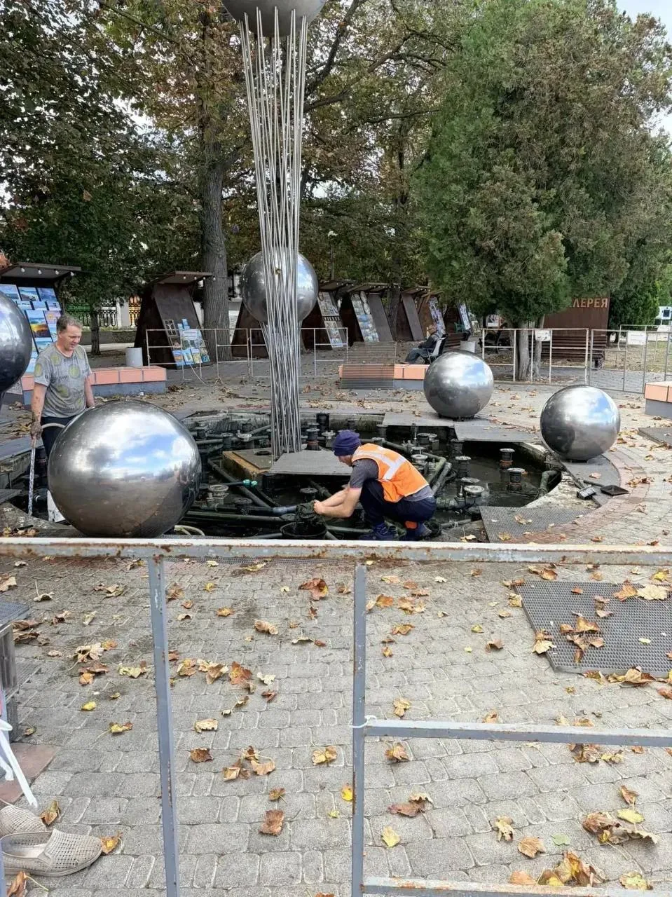 ⛲Фонтаны Анапы отключили до весны 🥲