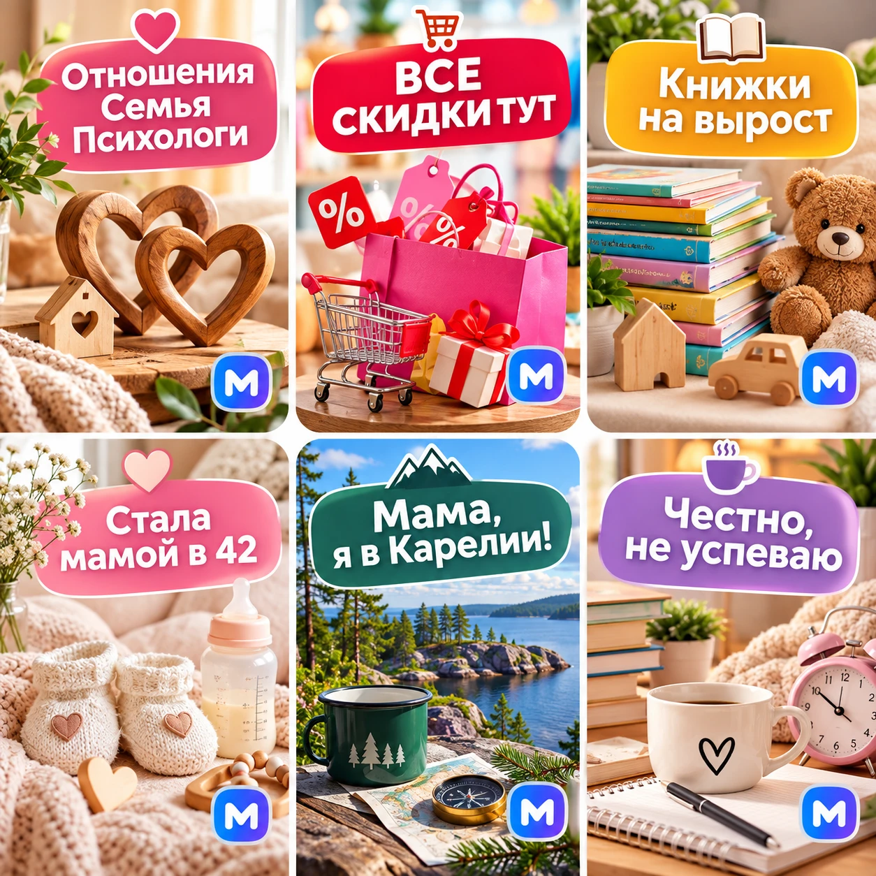 Собрала ещё несколько каналов, которые можно полистать между нашими обычными мамскими д...